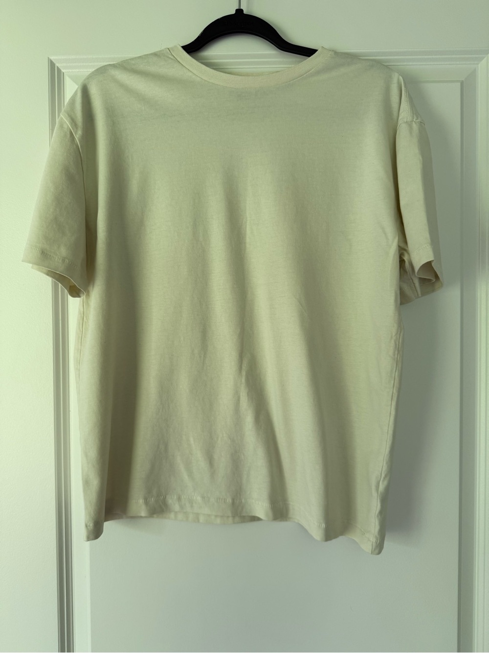 JACKSON Men's Short Sleeve Crew Tee in Light Cream